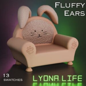 Cozy Armchair for Kids Sims 4 CC