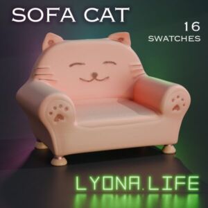 Adorable Armchair for Toddlers Sims 4 CC