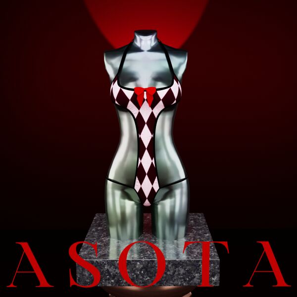 Stunning Ariel Swimsuit by Asota Sims 4 CC
