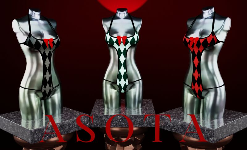 sims 4 cc asota official ariel swimsuit 2
