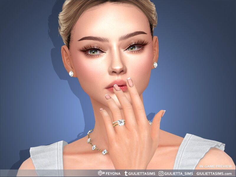 Elegant Asscher Cut Diamond Wedding Rings Set 2 sims 4 cc asscher cut diamond wedding rings set 2