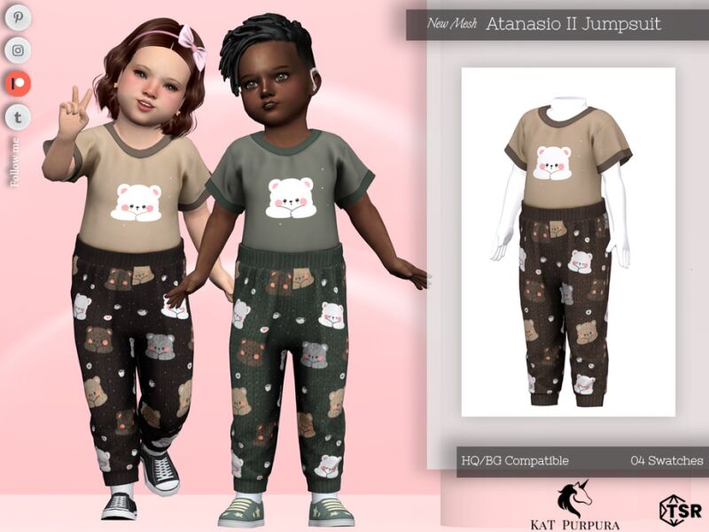 sims 4 cc atanasio ii jumpsuit toddler by katpurpura 2