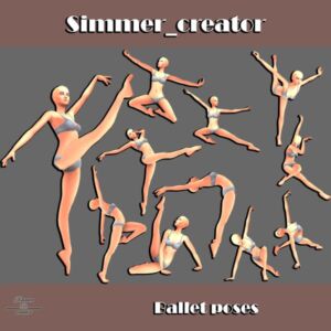 Elegant Ballet Poses for Your Sims Sims 4 CC