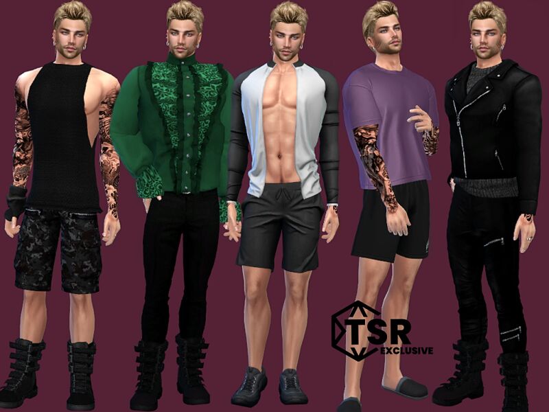 Barber Shop - Egon Lundgren 2 sims 4 cc barber shop egon lundgren 2