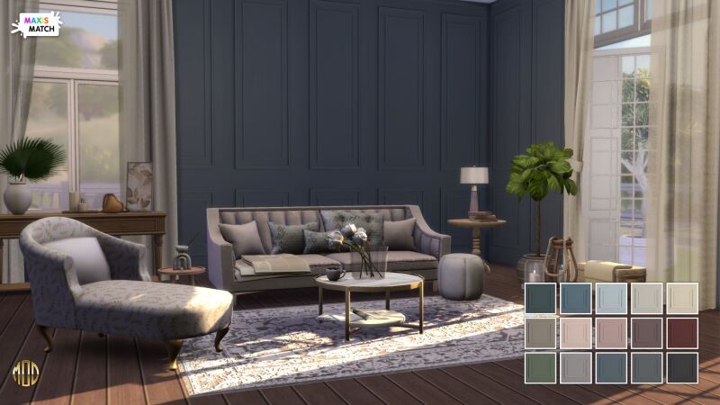 sims 4 cc barnsbury wall panels by tilly tiger 4
