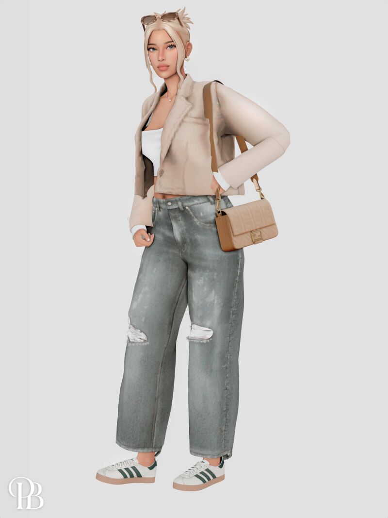 Chic Beige Spring Lookbook 2 sims 4 cc beige spring lookboo by passiberri 4