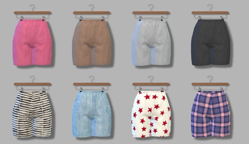 Stylish Bermudas for Every Occasion 2 sims 4 cc bermudas 4