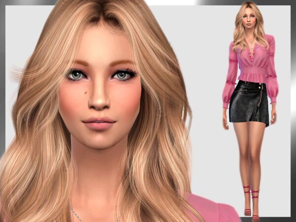 Blake Lively by Darkwave14 1 Blake Lively by Darkwave14 Sims 4 CC