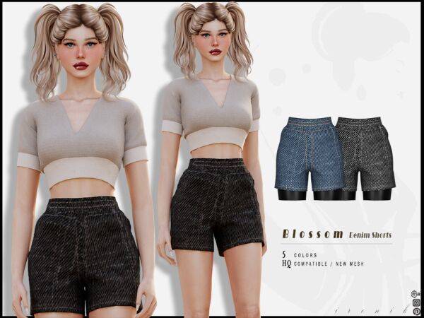Denim shorts (CC)