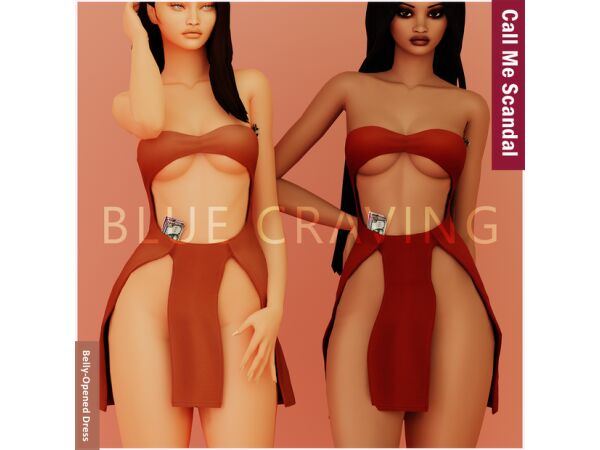 Blue Craving - Choker Straps 12 sims 4 cc blue craving choker straps 12