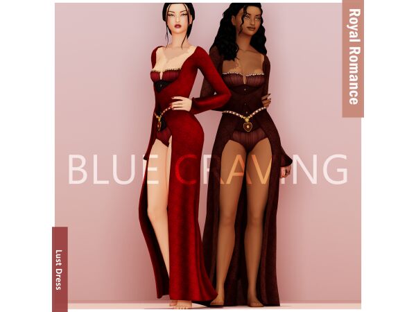 Blue Craving - Choker Straps 6 sims 4 cc blue craving choker straps 20