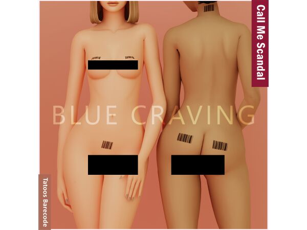 sims 4 cc blue craving front opened skirt 13