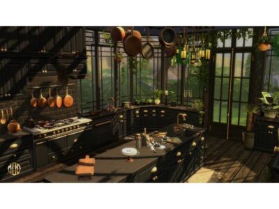 Brigids Kitchen: A Culinary Haven Sims 4 CC
