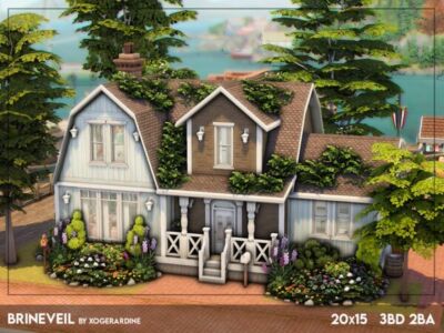 Brineveil (NO CC) by Xogerardine Sims 4 CC