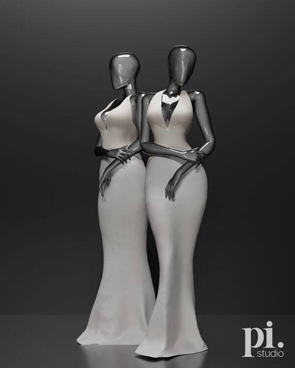 Bruna Marquezine's Dress Oscar 2025 1 Bruna Marquezine’s Dress Oscar 2025 Sims 4 CC