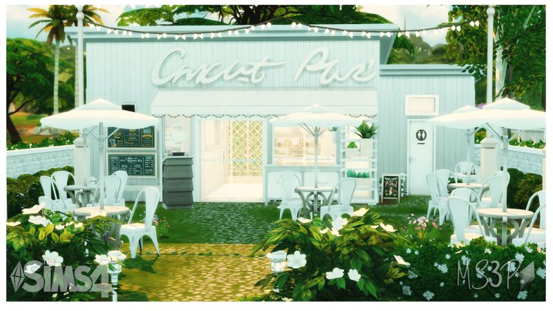 Brunch Bistro in Willow Creek 5 sims 4 cc brunch bistro willow creek by ms3p 2