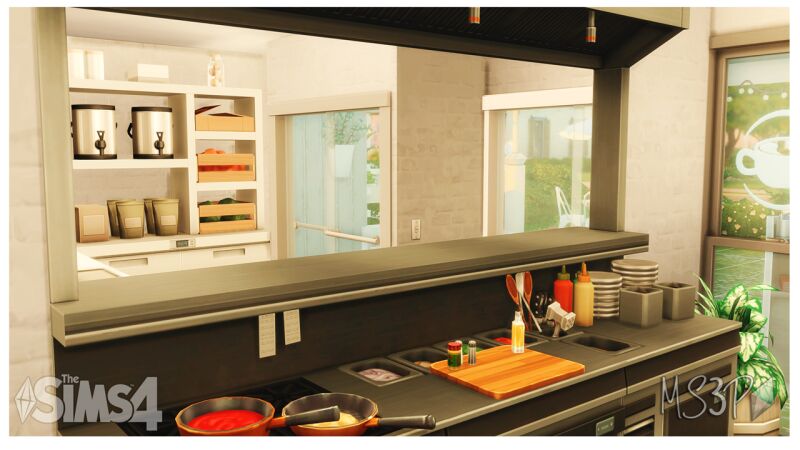 Brunch Bistro in Willow Creek 4 sims 4 cc brunch bistro willow creek by ms3p 5