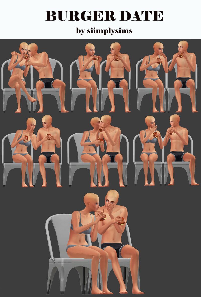 Burger Date by Siimplysims 3 sims 4 cc burger date by siimplysims 9