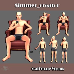Call Gone Wrong Sims 4 CC