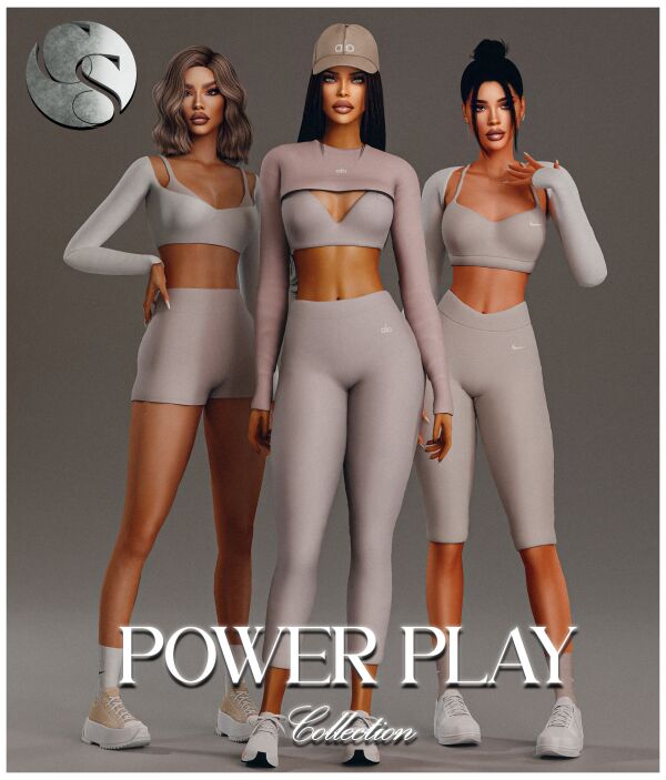 Camuflaje - Power Play Collection 1 Camuflaje – Power Play Collection Sims 4 CC
