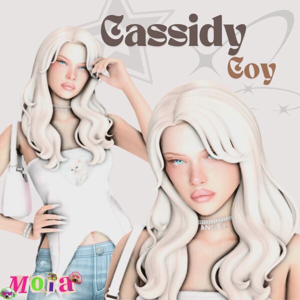 Introducing Cassidy COY by Moiamarul 1 Introducing Cassidy COY by Moiamarul Sims 4 CC