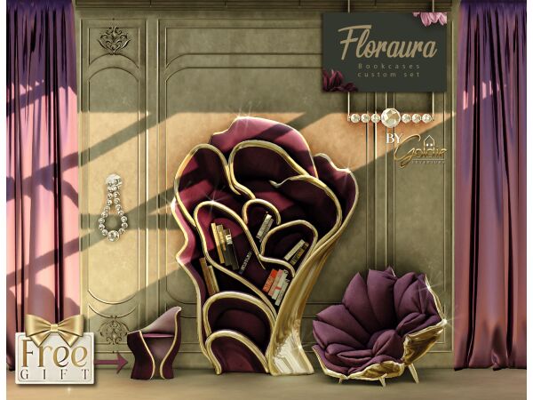 Chamberich Bedroom Loveseat 6 sims 4 cc chamberich bedroom loveseat 2