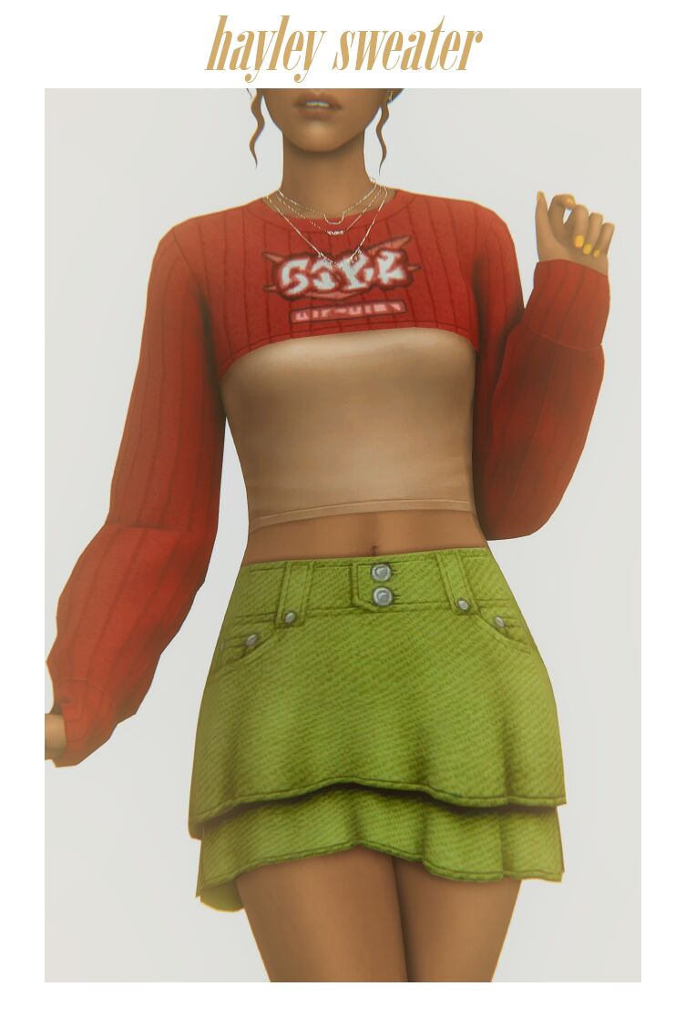 Cheerful Vibe CC Pack 6 sims 4 cc cheerful vibe cc pack by clumsyalien 4