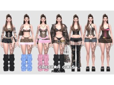 Cheetah Girls Collection Sims 4 CC