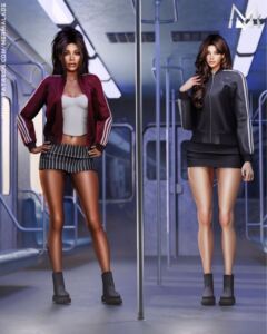 City Hustle Set by Mermalade Sims 4 CC