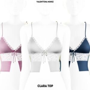 Clara TOP | The Sims 4 Custom Content Sims 4 CC