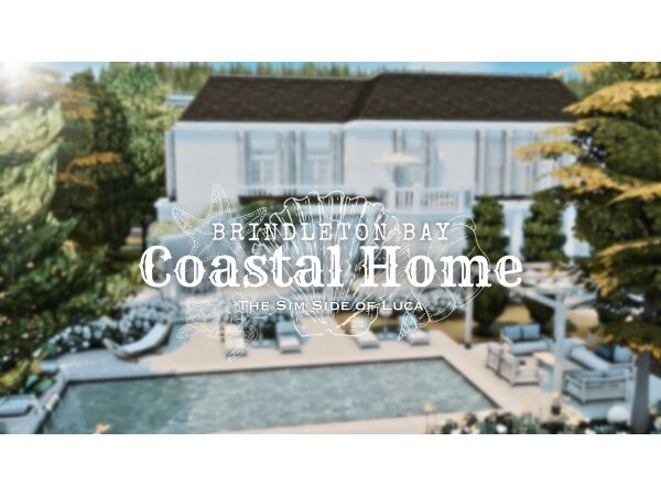 Coastal Home - Brindleton Bay 1 Coastal Home – Brindleton Bay Sims 4 CC