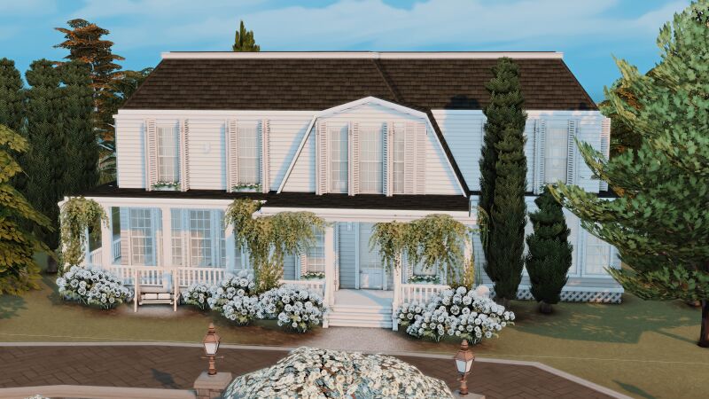 Coastal Home - Brindleton Bay 2 sims 4 cc coastal home brindleton bay by thesimsideofluca 2