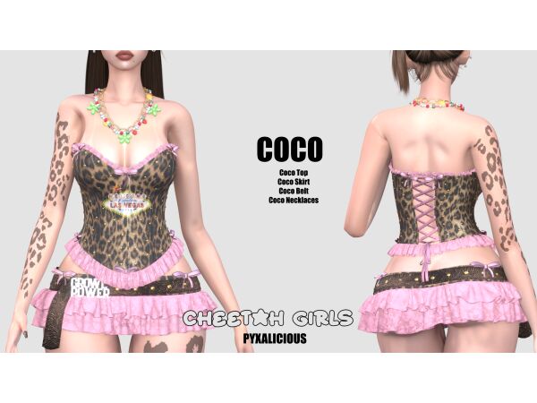 Coco By Pyxalicious 1 Coco By Pyxalicious Sims 4 CC