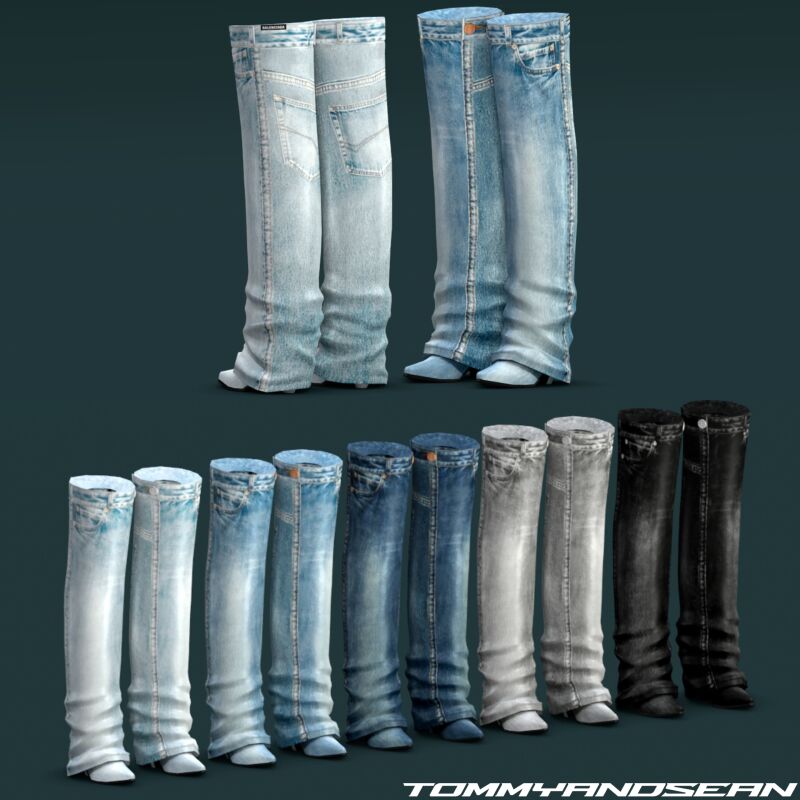 BB Megapack with Nina Williams 6 sims 4 cc conjuntos bb megapack com nina williams by tommyandseancc 4