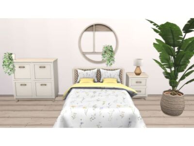 Cozy Colors Bedroom Sims 4 CC