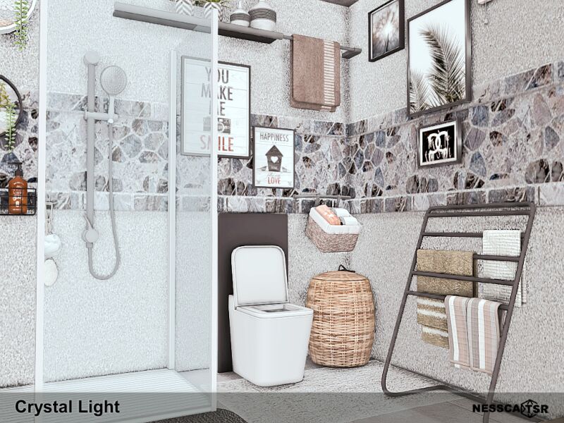 Crystal Light 7 sims 4 cc crystal light 5
