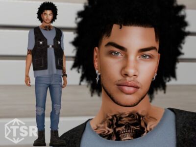Meet Dante Herrera: The Aspiring Tattoo Artist Sims 4 CC