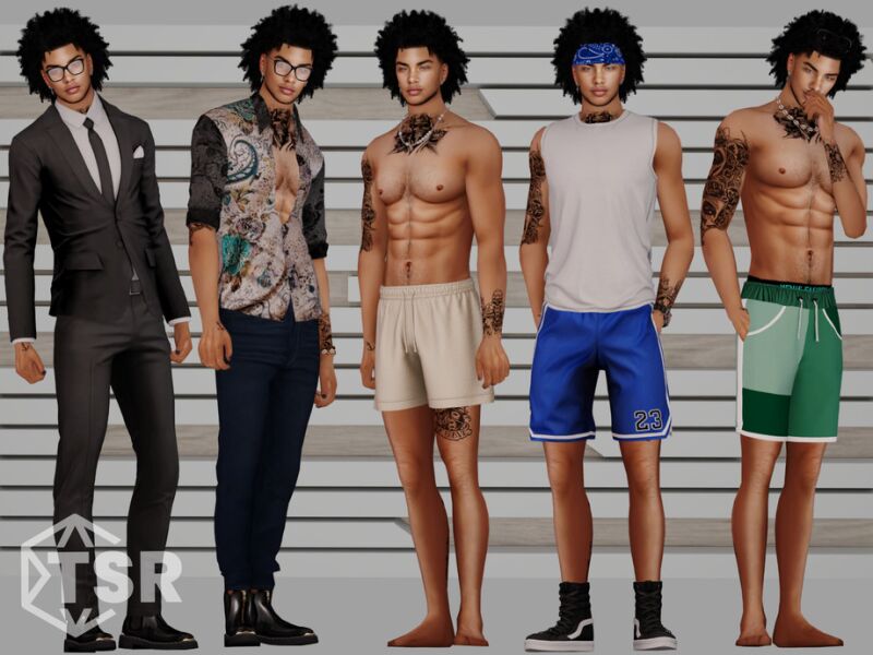 Meet Dante Herrera: The Aspiring Tattoo Artist 2 sims 4 cc dante herrera sim by simnessz1 2