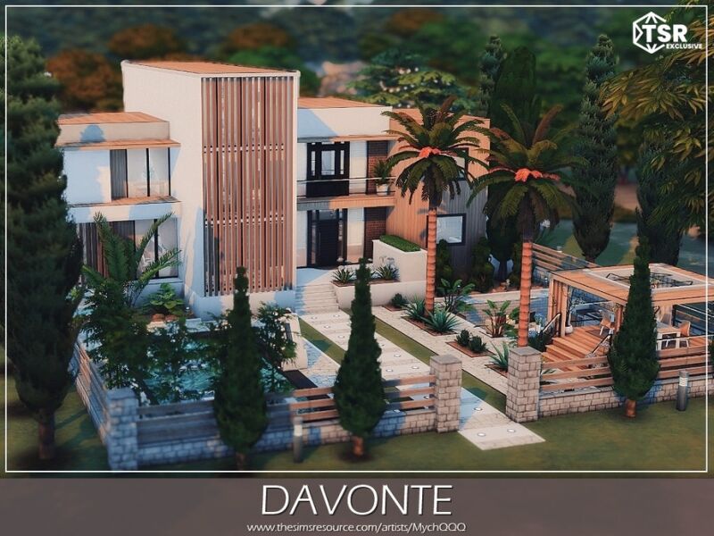 Davonte By Mychqqq 5 sims 4 cc davonte by mychqqq 2