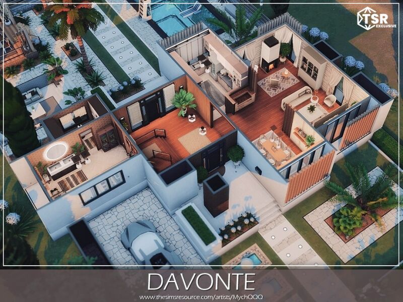 Davonte By Mychqqq 3 sims 4 cc davonte by mychqqq 4