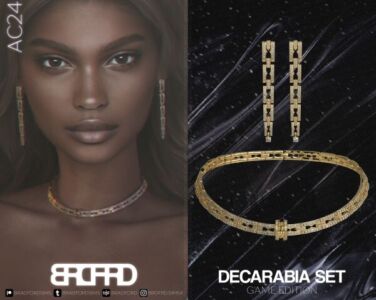 Decarabia Set by Bradfordsims Sims 4 CC
