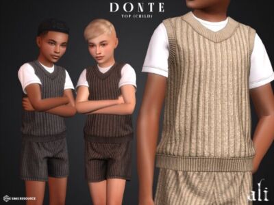Donte TOP for Kids by ALI1 Sims 4 CC