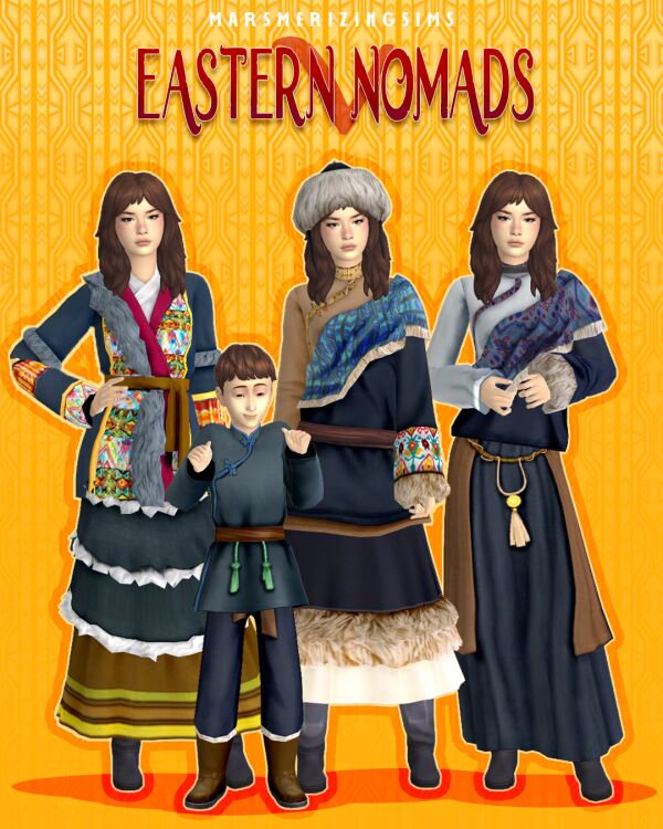 Eastern Nomads VOL.5 (Tier 3) Sims 4 CC