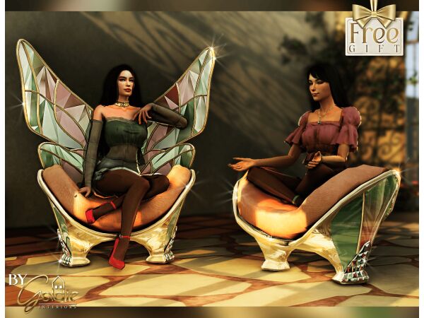 sims 4 cc floraura set table 5