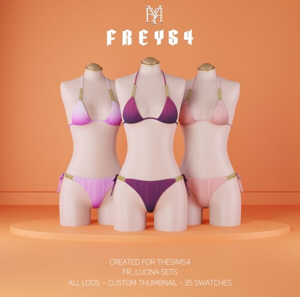 Stylish FR_Lucina Sets 1 Stylish FR_Lucina Sets Sims 4 CC