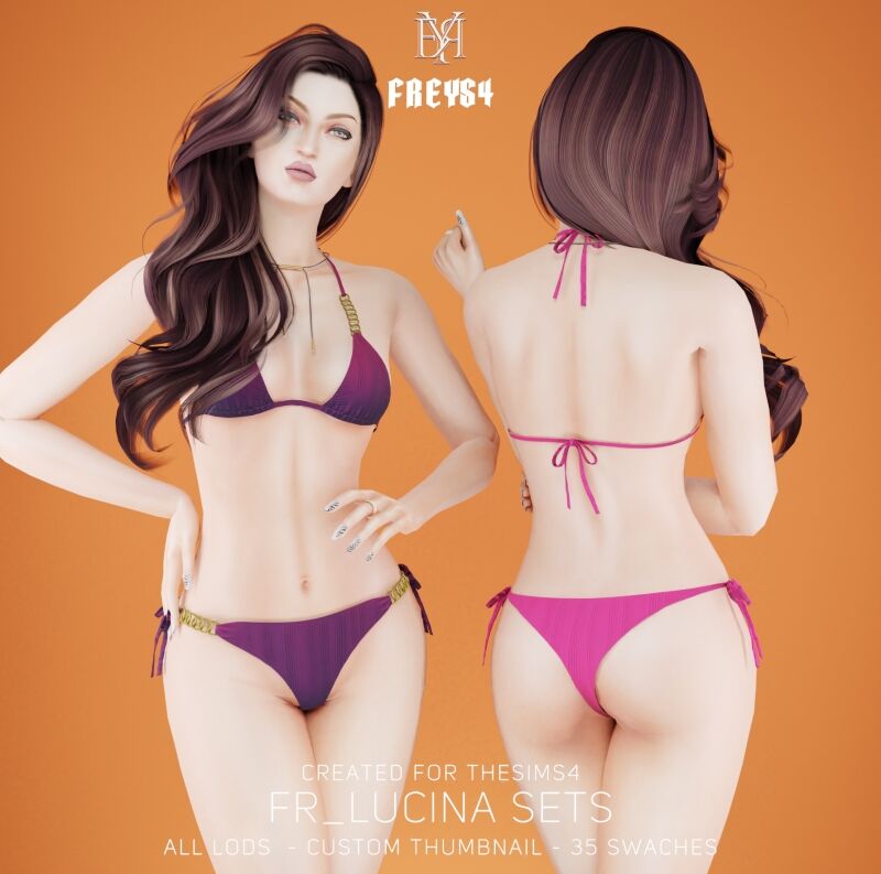 Stylish FR_Lucina Sets 2 sims 4 cc fr lucina sets 2