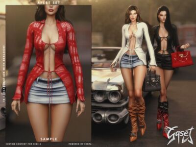 GASET Arlet Top – Sample Download Sims 4 CC