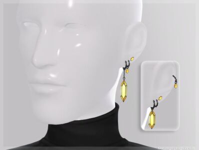 Glimmerstone Earrings: A Dazzling Accessory Sims 4 CC