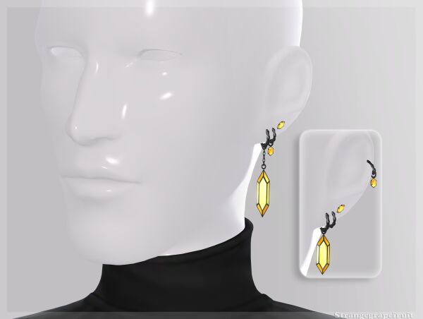 Glimmerstone Earrings: A Dazzling Accessory 1 Glimmerstone Earrings: A Dazzling Accessory Sims 4 CC