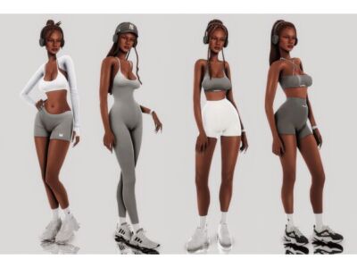 Elevate Your Gym Style with Rose by Milseph Sims 4 CC